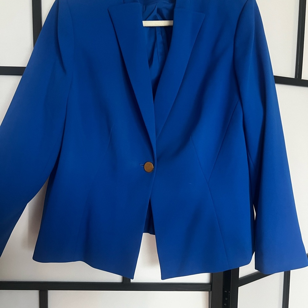 Calvin Klein Women's Blue Blazer